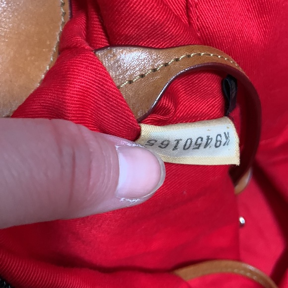 Dooney & Bourke Vintage Zebra Tote - Picture 9 of 10